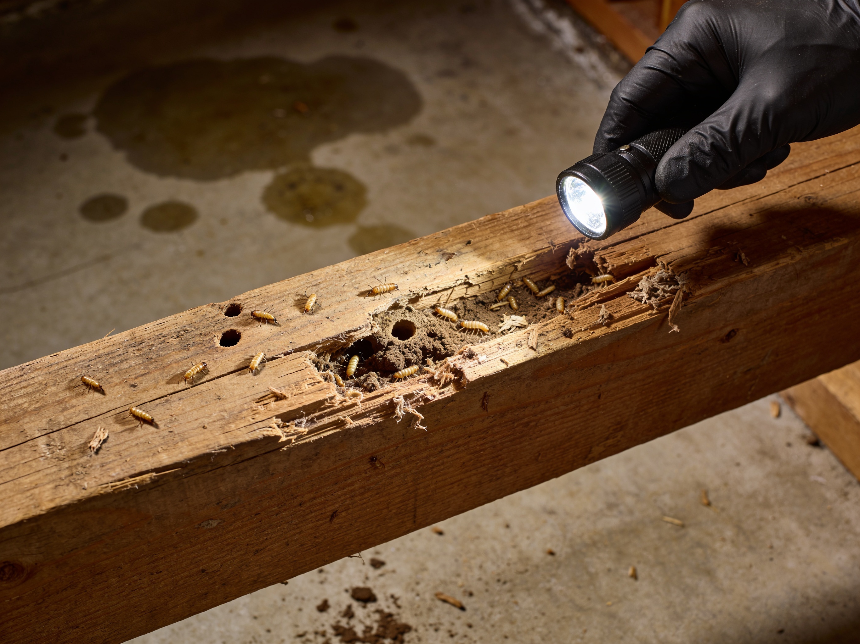 Checking for Termite Damage After Delaware Winters